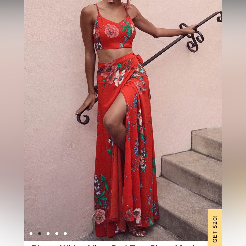 Lulus two piece set
